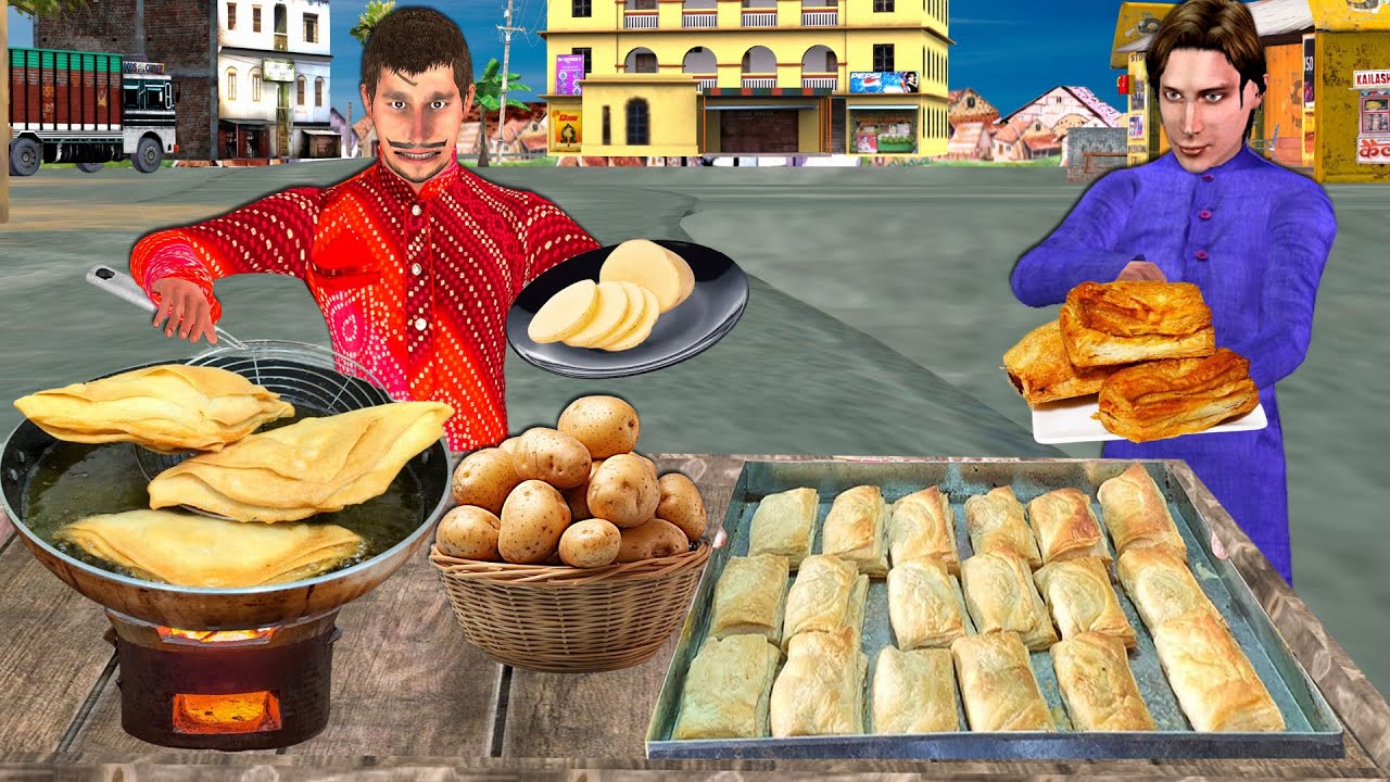 download Aloo Puff Patties Recipe Bakery Style Aloo Puff Street Food Hindi Kahani Moral Stories Comedy Video